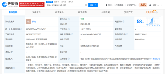 抖音在蕪湖設立火山引擎科技公司，拓展互聯網數據服務與設備租賃業務